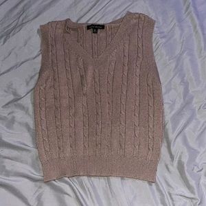 Tan Sweater Vest